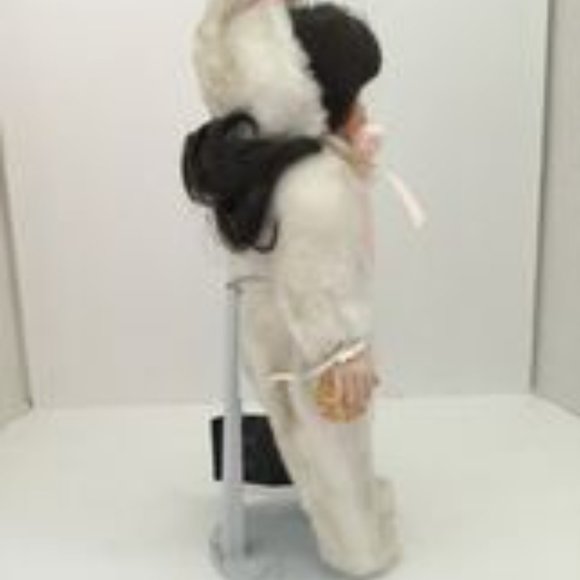 Collectible House Of Lloyd Christmas Around The World Bunny Porcelain 14" Doll - Picture 8 of 10